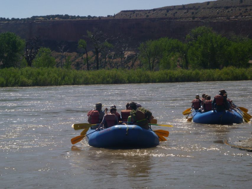 From Moab: Colorado River Guided Rafting Trip - What the $97 price buys you
