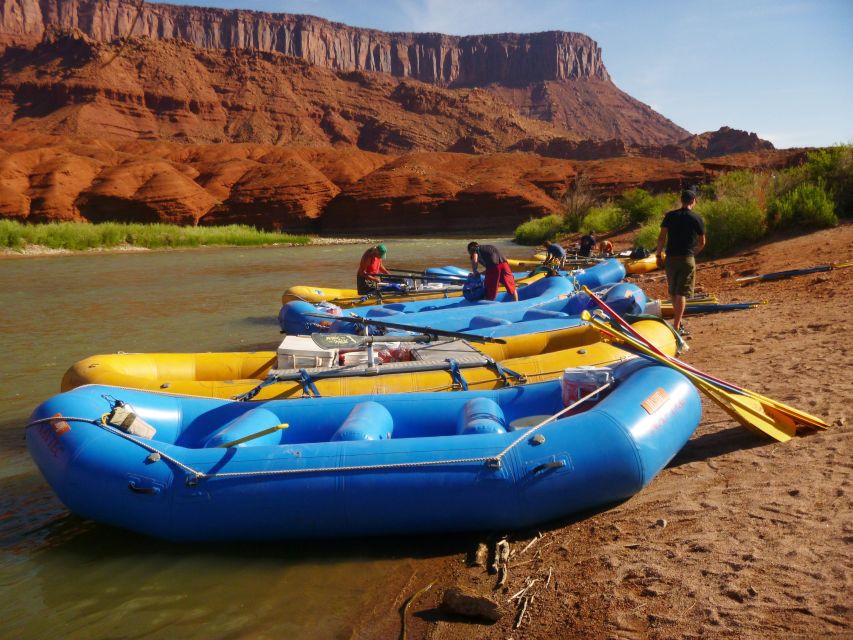 From Moab: Colorado River Guided Rafting Trip - What Class 1 and 2 rapids really feel like