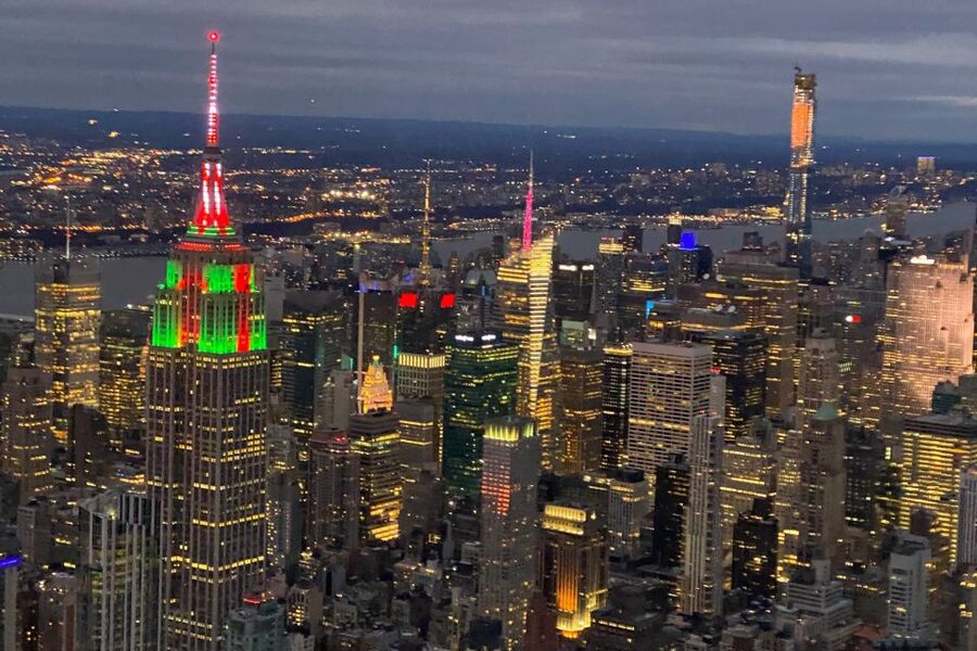 From New Jersey: New York City Skyline Tour - What changes after sunset