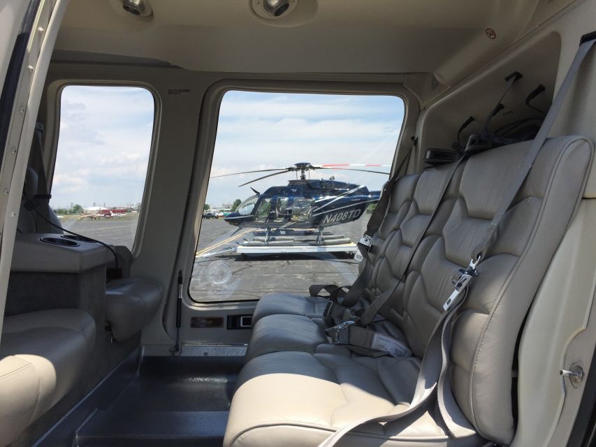 From New Jersey: New York City Skyline Tour - A small cabin, shared flight, and assigned seats