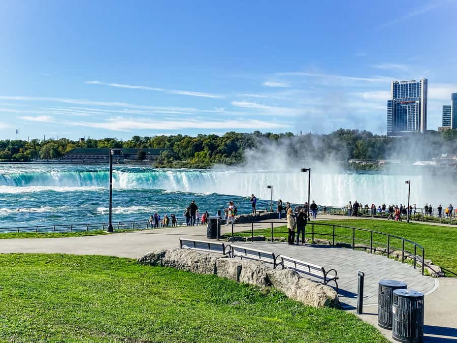 From NYC: 1-Day Niagara Falls Tour - Seeing all three waterfalls from the American side