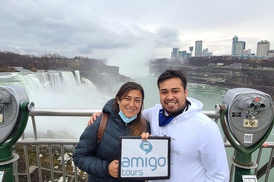 From NYC: Niagara Falls Full-Day Tour with Maid of the Mist - First sight of Niagara Falls State Park