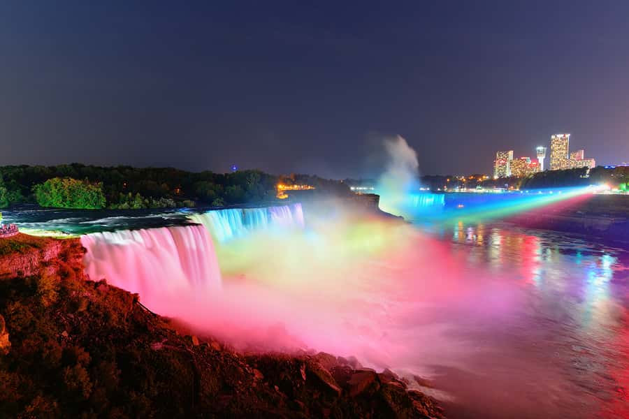 From NYC: Niagara Falls with Outlet Shopping, 2-Day Tour - Choosing between Maid of the Mist and Cave of the Winds