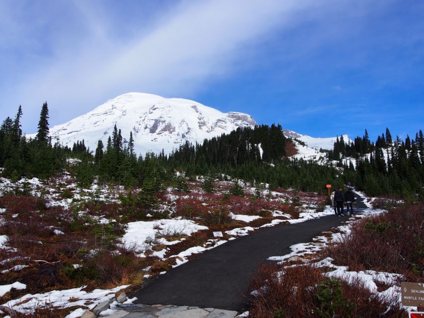 From Seattle: Mount Rainier National Park Guided Tour - The early start at the Museum of Pop Culture