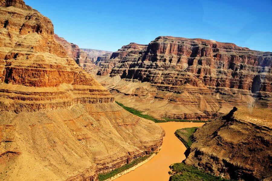 From South Rim: Grand Canyon Spirit Helicopter Tour - A smooth ride for nervous first-time flyers