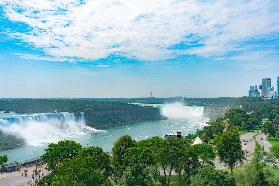 From Toronto: Niagara Falls Tour with Cruise & Maple Tasting - The Whirlpool Rapids observation deck