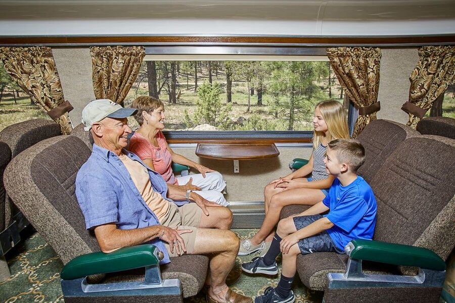 From Williams: Grand Canyon Railway Round-Trip Train Ticket - Onboard drinks and food: useful, but keep expectations modest
