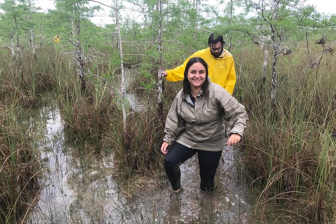 Full-Day Kayak Adventure in the Everglades - Slogging through a wet cypress dome