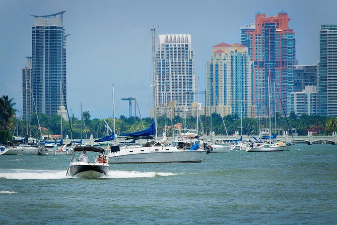 Fully Private Speed Boat Tours, VIP-style Miami Speedboat Tour of Star Island! - Leaving Watson Island for Biscayne Bay
