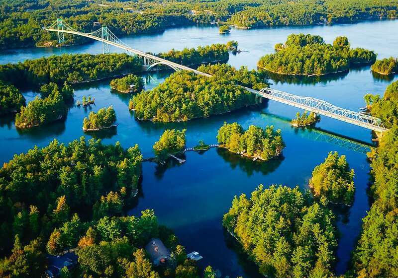 Gananoque: 1000 Islands Cruise & Optional Boldt Castle Entry - The one-hour route through the island groups