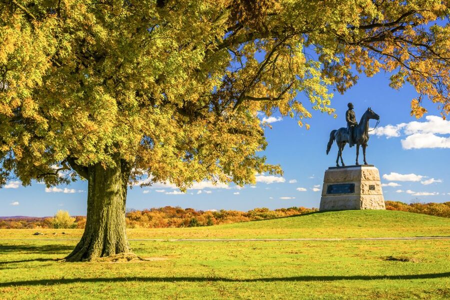 Gettysburg: Horse-Drawn Carriage Battlefield Tour - The first stretch: getting your bearings