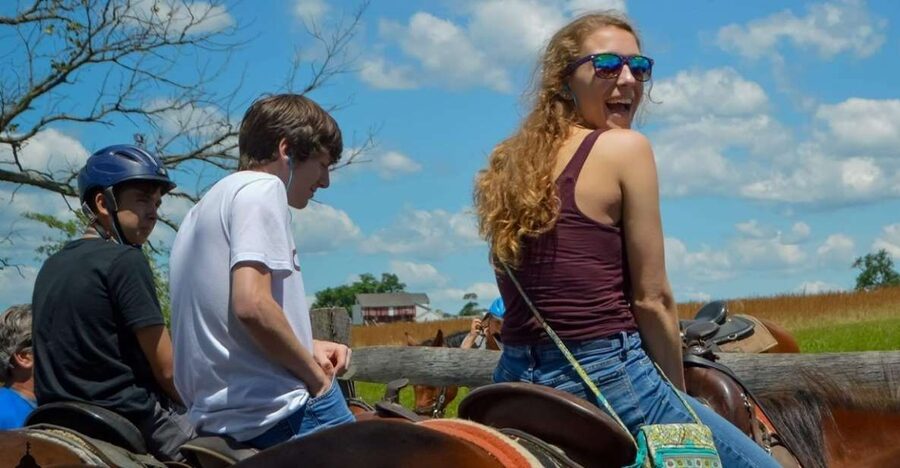 Gettysburg: Licensed Guided Battlefield Horseback Tour - Crossing Emmitsburg Road to Trostle Farm