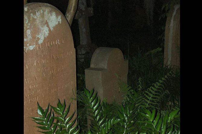 Ghosts of Charleston Night-Time Walking Tour with Unitarian Church Graveyard - Key points to know before booking