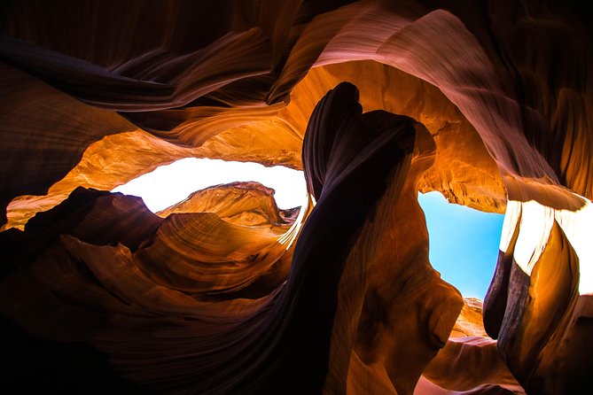 Grand Canyon, Bryce, Zion, Antelope Canyon, Monument Valley 3 Day Tour - Day two: Horseshoe Bend, a slot canyon, and Monument Valley