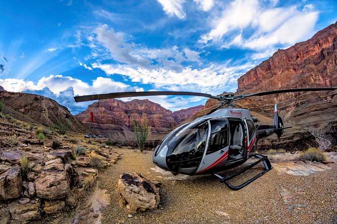 Grand Canyon Deluxe Helicopter Tour with Landing from Las Vegas - Check-in at 6075 Las Vegas Boulevard South