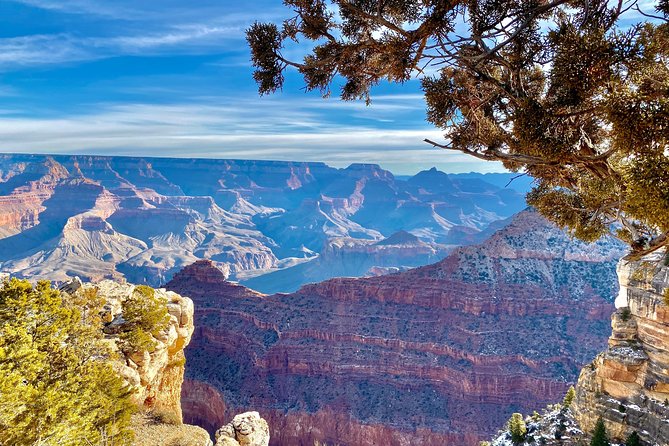 Grand Canyon National Park South from Las Vegas with Lunch, WiFi - Bright Angel Lodge, Hopi House, and the rim walk