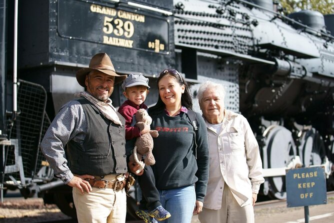 Grand Canyon Railway Train Tickets - Starting at Williams Depot with a Wild West Show