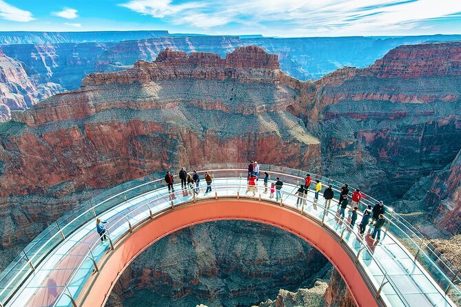 Grand Canyon West, Hoover Dam Stop and Optional Lunch and Skywalk - Guano Point offers the best walking and views