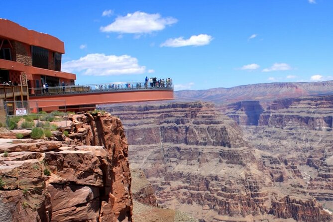 The rim of the Grand Canyon on the Hualapai West Rim