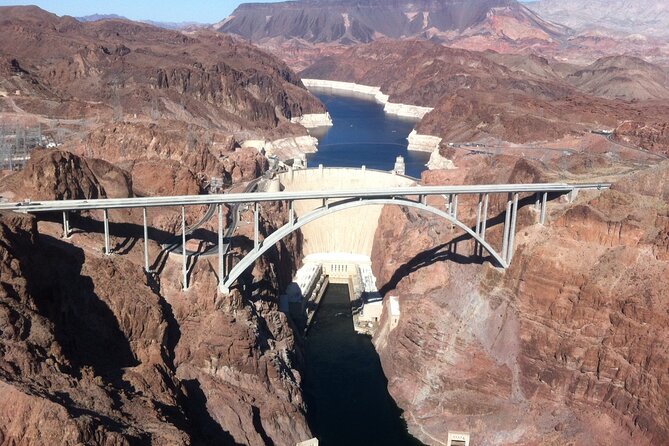 Grand Canyon West Rim Helicopter Tour with Champagne Toast - From Boulder City to Lake Mead and Hoover Dam