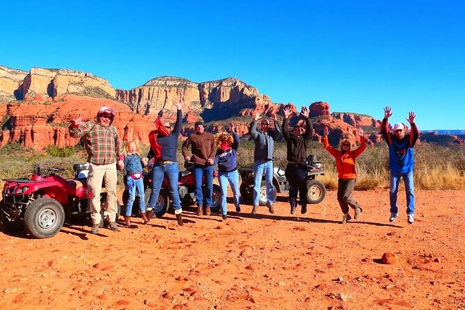 Guided ATV Tour of Western Sedona - Getting comfortable on the ATV