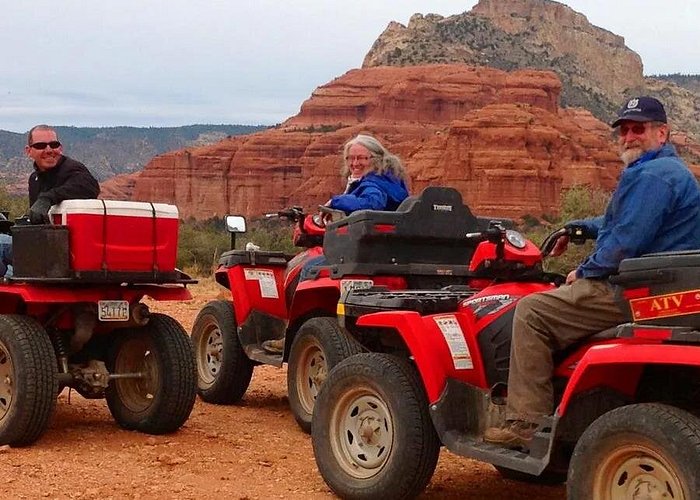 Guided ATV Tour of Western Sedona - Skeleton Bone Mountain and the quiet viewpoints