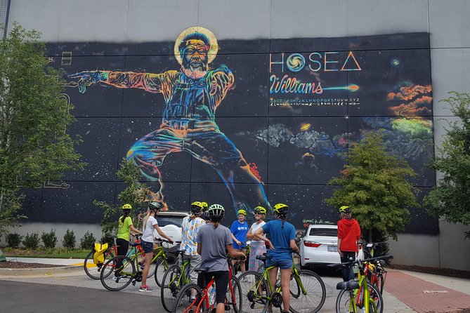 Guided Bike Tour in Atlanta with Snacks - Jackson Street Bridge delivers the big skyline photo
