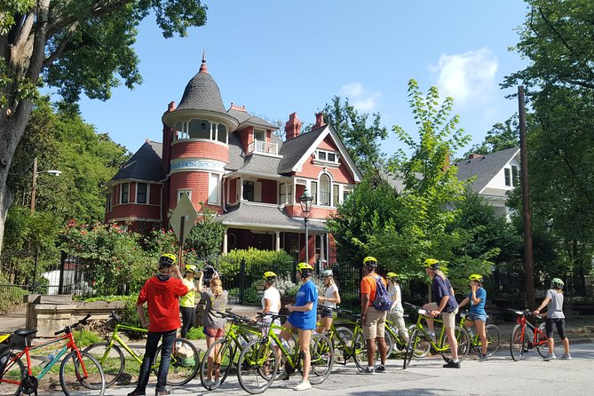 Guided Bike Tour in Atlanta with Snacks - Oakland Cemetery begins the ride with atmosphere