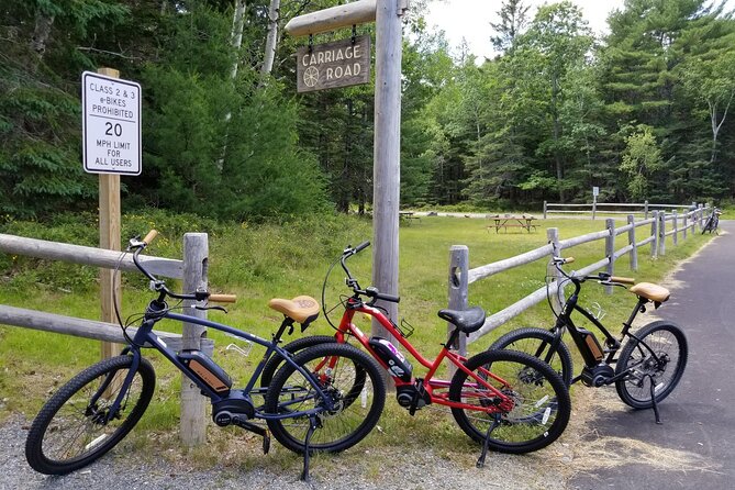 Guided Ebike Tour of Acadia National Park Carriage Roads - Jordan Pond, three bridges, and a short food stop