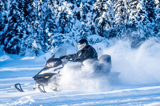 Guided Fairbanks Snowmobile Tour - Getting warm before you ride