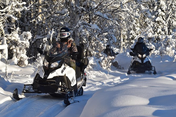 Guided Fairbanks Snowmobile Tour - How the pace works in a group