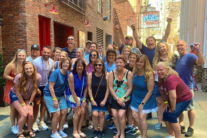 Guided Pub Crawl Walking Tour of Downtown Nashville - Printers Alley adds the history