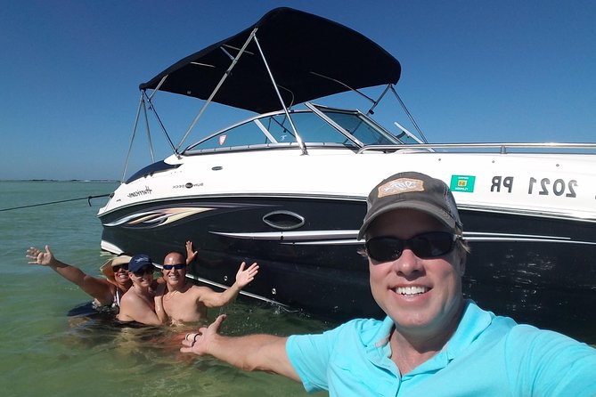 Half-Day Private Boating On Black Hurricane - Clearwater Beach - Caladesi Island, a quieter first stop