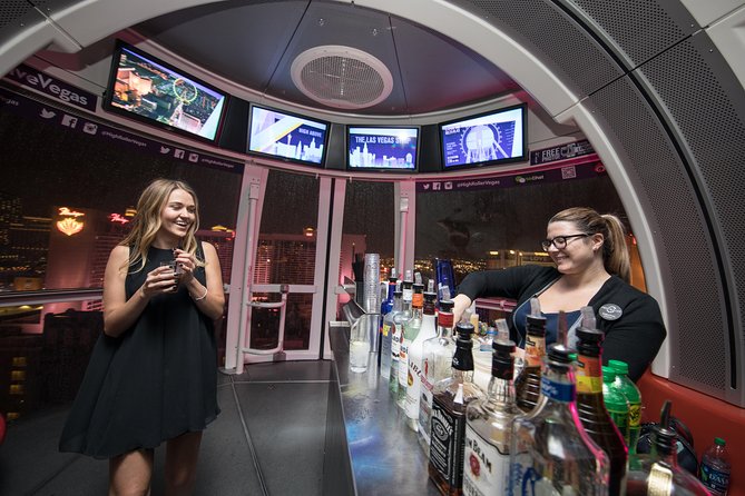 Happy Half Hour on The High Roller at The LINQ - Small details that improve the experience