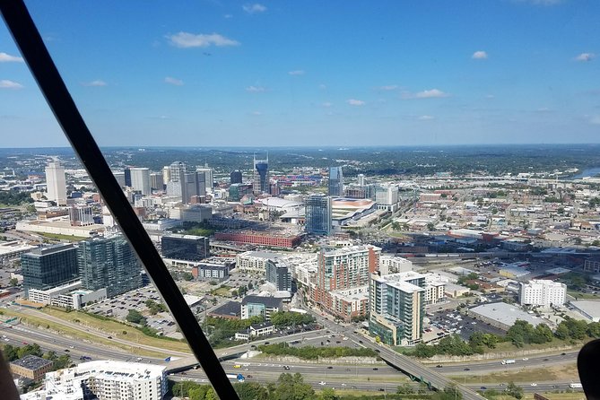 Helicopter Tour of Downtown Nashville - What $160 buys you