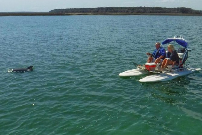 Hilton Head Island Guided Water Tour by Creek Cat Boat - Daufuskie Island from the water