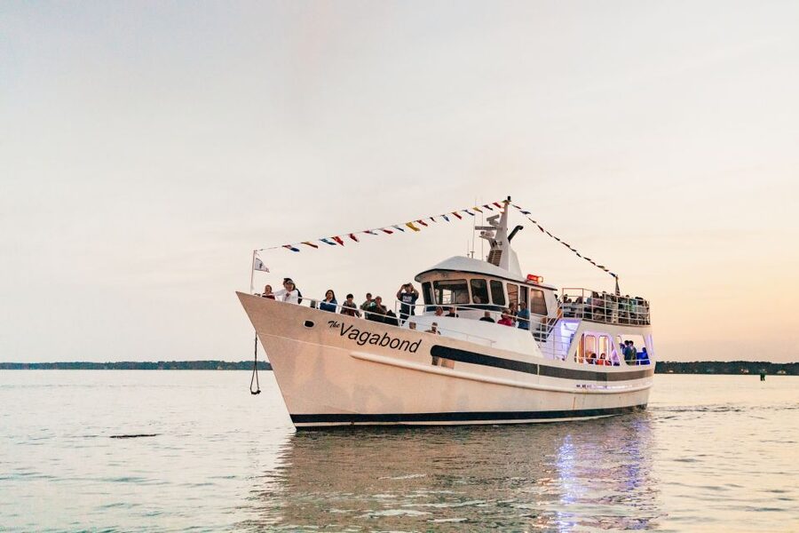 Hilton Head Island: Sunset Dolphin Cruise - The route toward Daufuskie Island