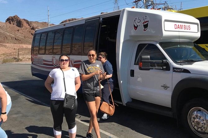 Hoover Dam Comedy Tour with Lunch and Comedy Club Tickets - The exclusive 45-minute walk over the dam