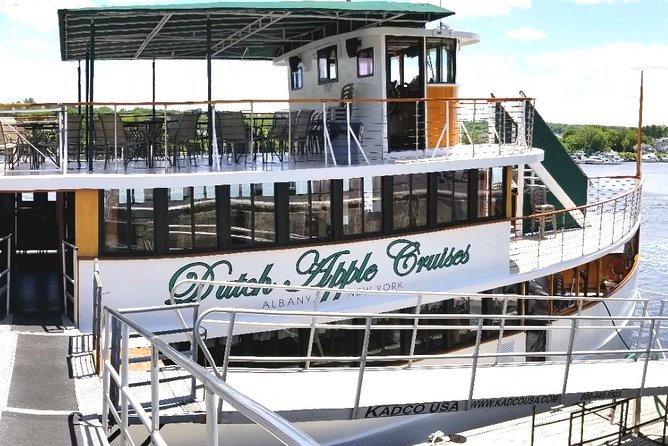 Hudson River Sightseeing Cruise from Albany - Three decks, a bar, and a practical onboard setup