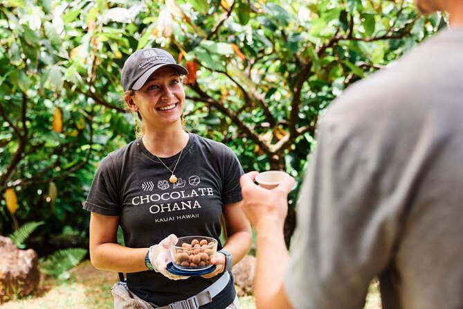 Kauai Chocolate Farm Tasting Tour - The chocolate tasting, from macadamia nut to dark estate chocolate