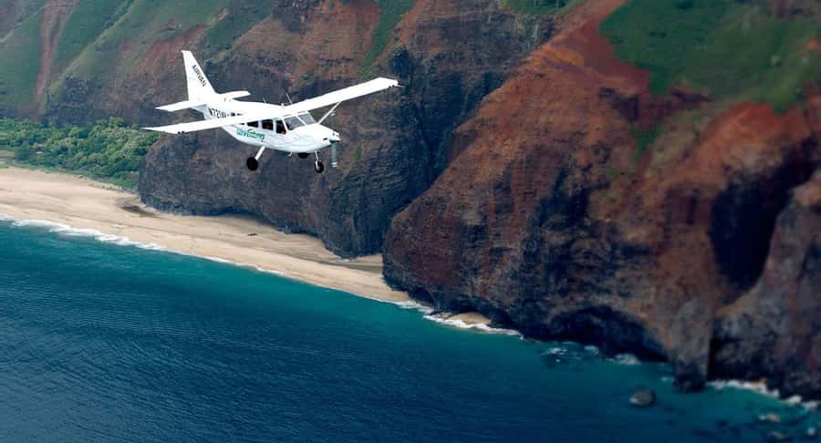 Kauai: Entire Kauai Air Tour with Window Seats - Leaving Air Ventures Hawaii for Hanapepe Valley