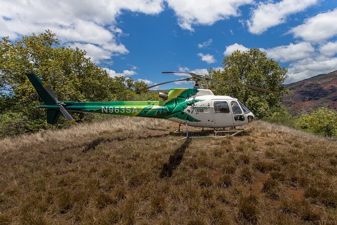 Kauai' Exclusive Helicopter Tour: Land & Explore Olokele Canyon - Inside Mt. Waialeale