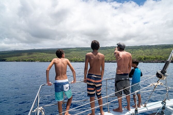 Kealakekua Bay (Captain Cook Monument) Snorkel and Sail Adventure - Wildlife watching on the way to the bay