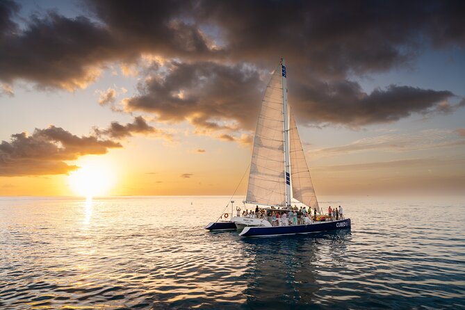 Key West Champagne Sunset Catamaran Cruise - A sunset seat from the Key West Historic Harbor