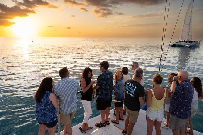 Key West Champagne Sunset Catamaran Cruise - Wind, motion, and the ride home