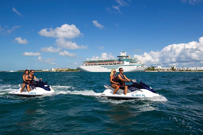 Key West Island Adventure Jet Ski Tour: Bring a Partner for Free - Following the guide around the island