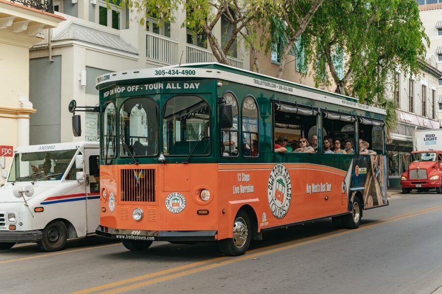Key West: Old Town Trolley 13-Stop Hop-On Hop-Off Tour - Truval Village and Angela Street