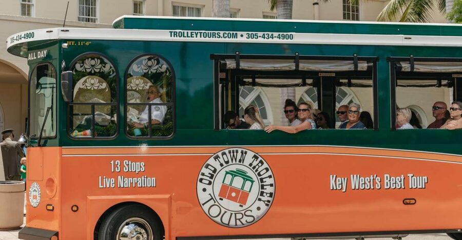 Key West: Old Town Trolley 13-Stop Hop-On Hop-Off Tour - Starting near the cruise port and Mallory Square