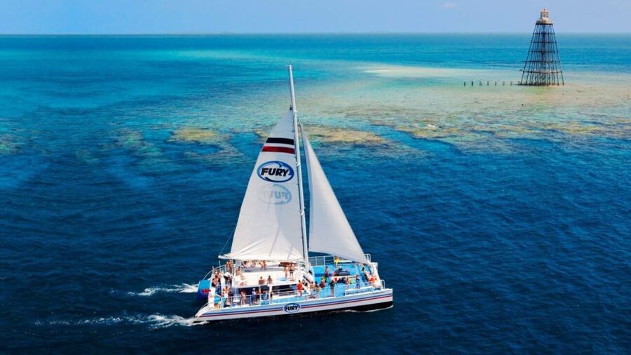 Key West: Reef Snorkeling with Drinks and Sunset Option - The ride out to the reef