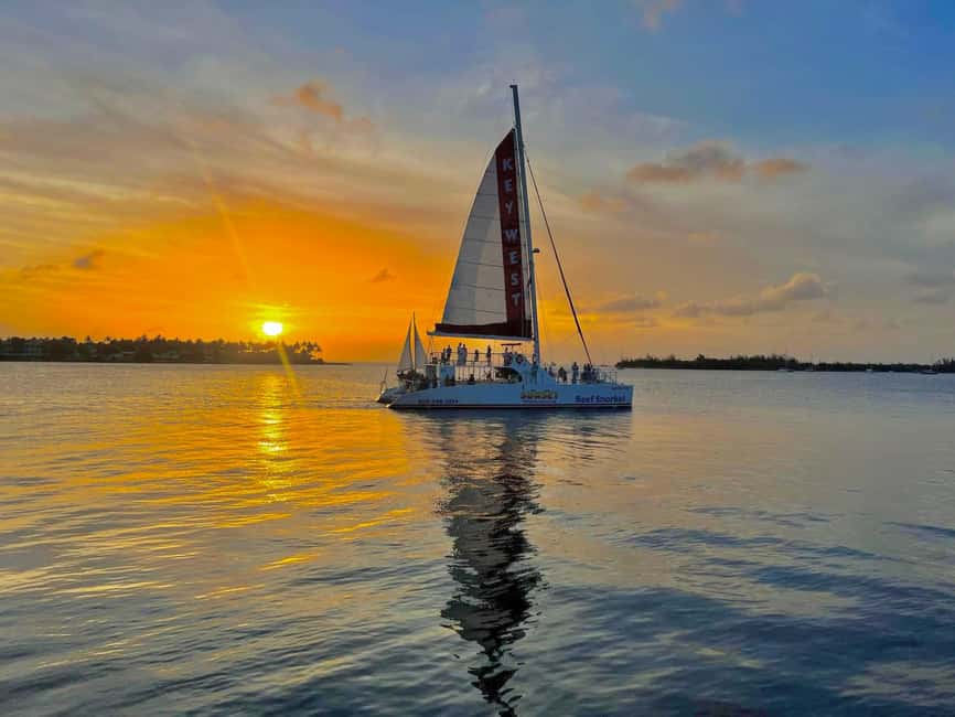 Key West Signature Sunset Cruise with Open Bar, Food & Music - Finding your place on the three decks
